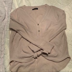 Abercrombie high - low long sleeve